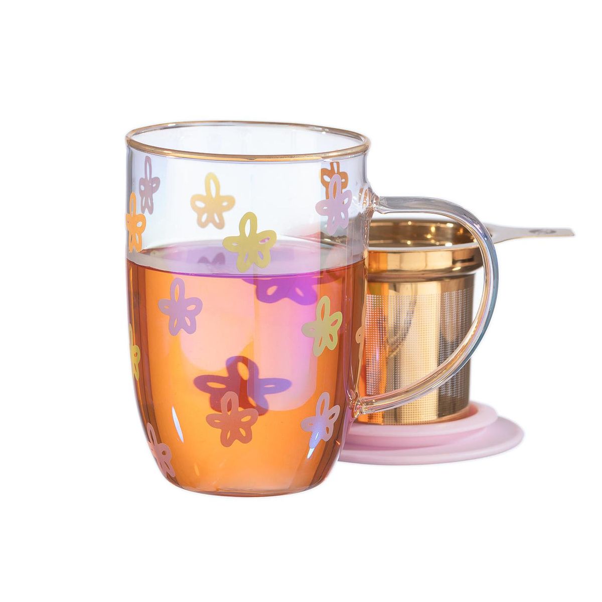 ADAGIO TEAS - Mug Bhoro Design Flowers Iridescent 470 ml