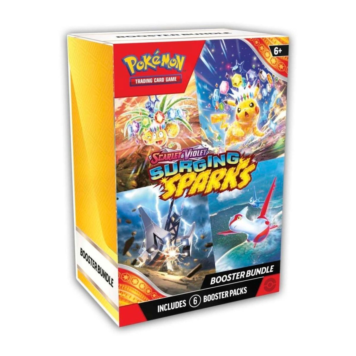 POKEMON - Cartas Pokemon Tcg Chispas Fulgurantes Booster Bundle 6 Sobres Español