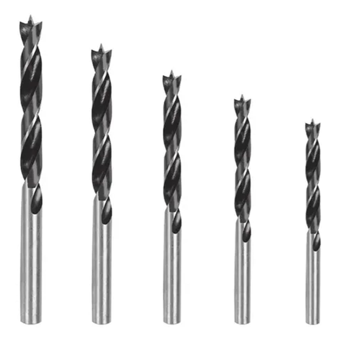 TOTAL TOOLS - Kit Set Juego Brocas Para Madera 5 Piezas Total Tacsd7056