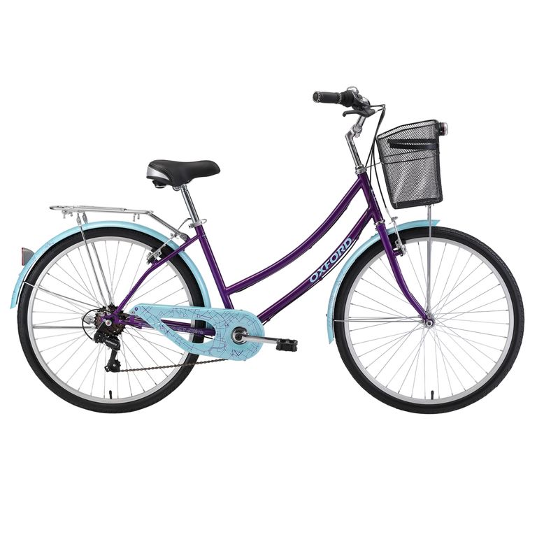 Bicicleta Mujer Urbana Cyclotour Aro 26 Morado M