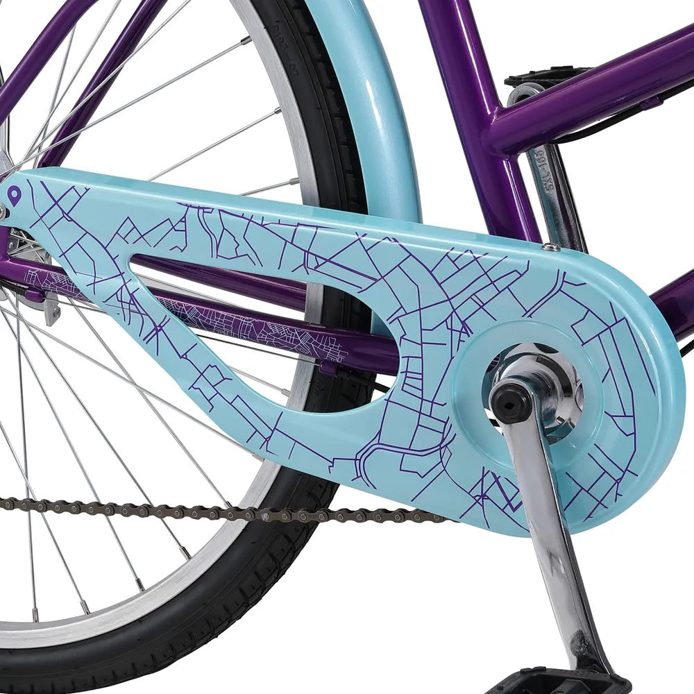 Oxford Cyclotour Aro 26 6V M Morado, foto 4