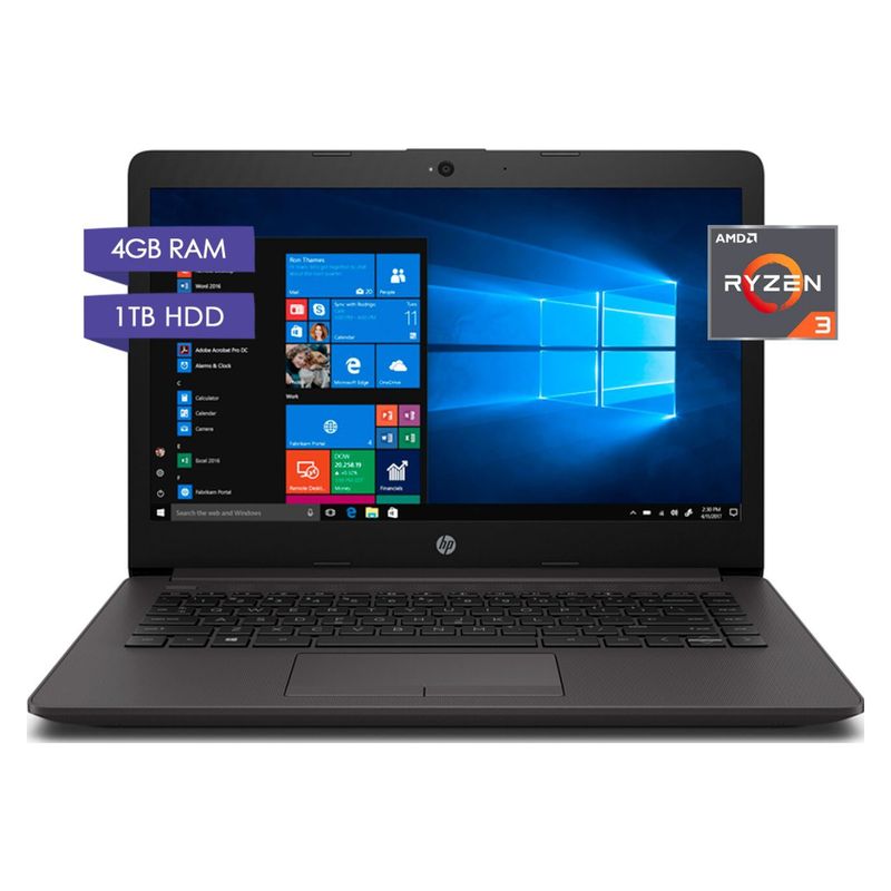 HP - Notebook HP 245 G7 AMD Ryzen 3 3250U 4GB RAM 1TB