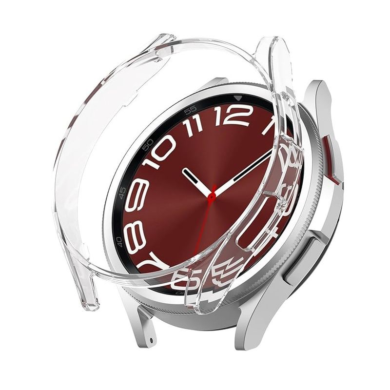 GENERICO - Protector borde Para Samsung Watch 6 classic / 43mm - Transparente
