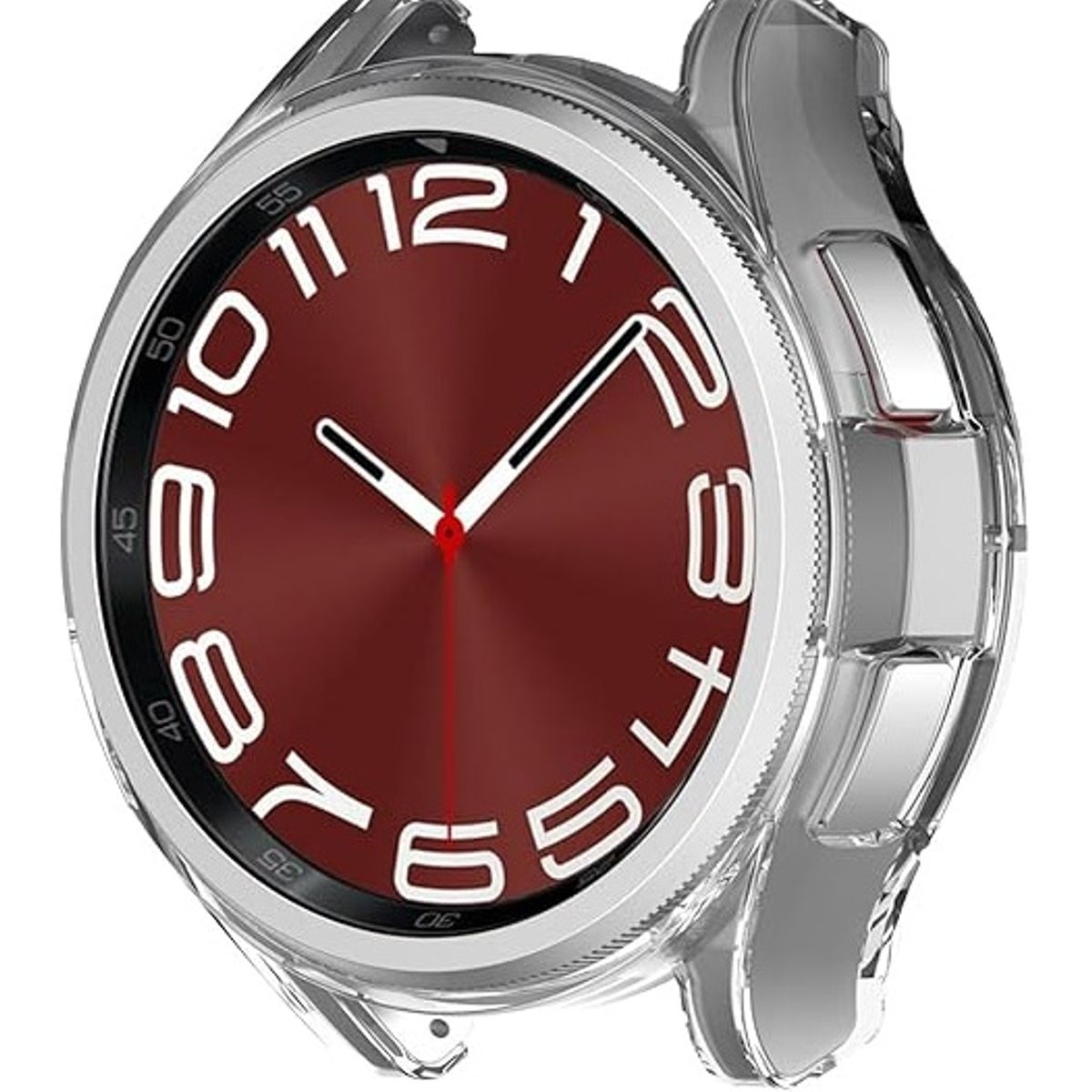 GENERICO - Protector borde Para Samsung Watch 6 classic / 43mm - Transparente