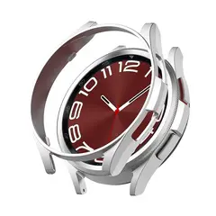 GENERICO - Protector borde Para Samsung Watch 6 classic / 43mm - Plateado