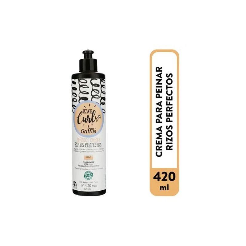 GRIFFUS - CREMA PARA PEINAR CACHOS PERFECTOS 420G GRIFFUS