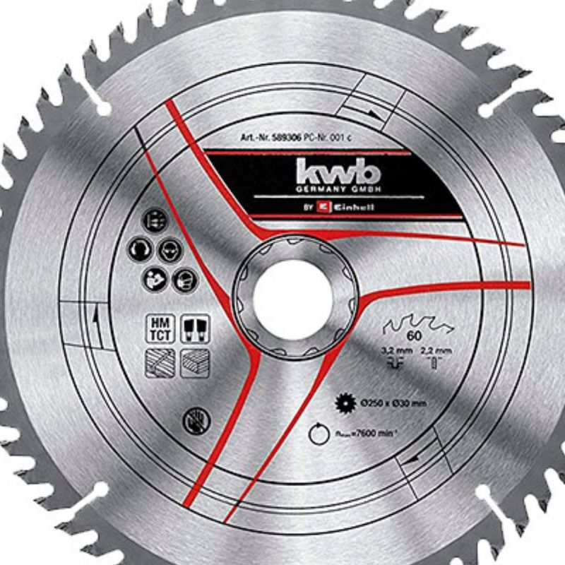 EINHELL - Discos De Corte 3 Uni Accesorio Sierra Banco Einhell 589306