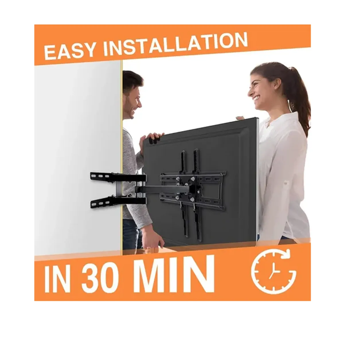 GENERICO - Soporte Para Tv Con Doble Brazo 20 A 60' Led Lcd Plasma