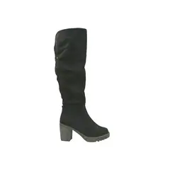 HERIEL - Bota Negra Taco Mujer