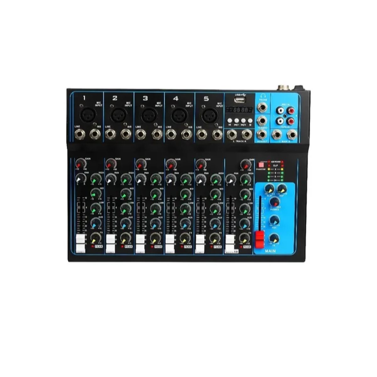 Consola Mezclador De Sonido Profesional De Mesa F-7, marca GENERICO - Foto Principal