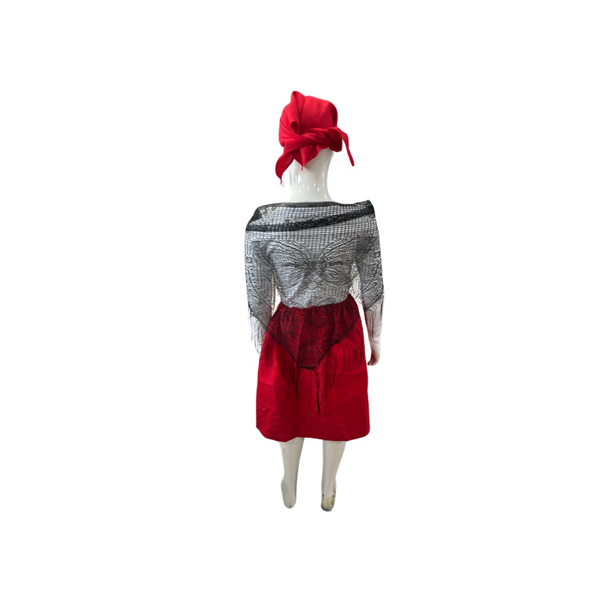 GENERICO - Traje Tipico Chilote Niñas Fiestas Patrias Chile