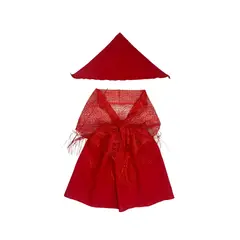 GENERICO - Traje Tipico Chilote Niñas Fiestas Patrias Chile