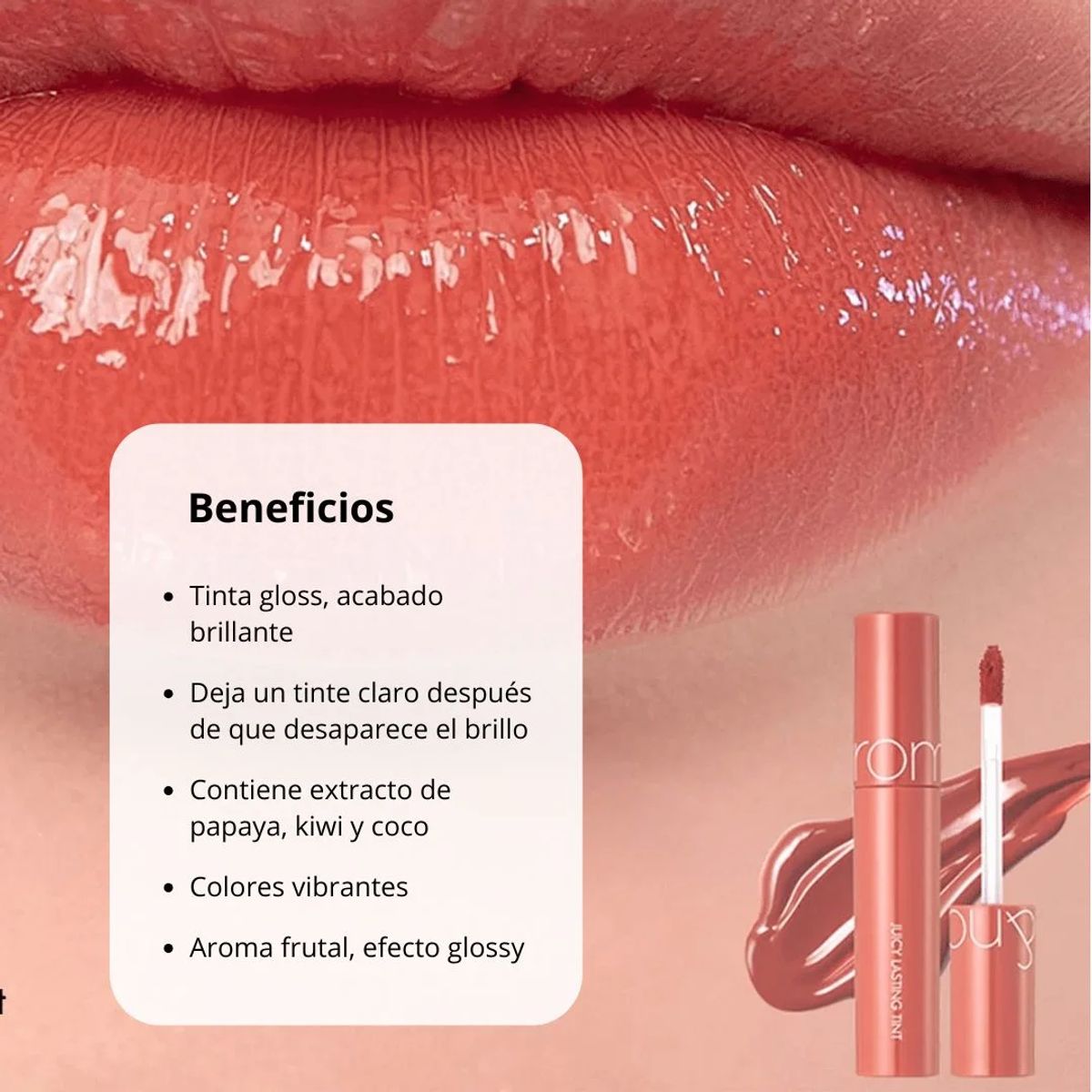 ROM&ND - Tinta Labial JUICY LASTING TINT - 25 BARE GRAPE