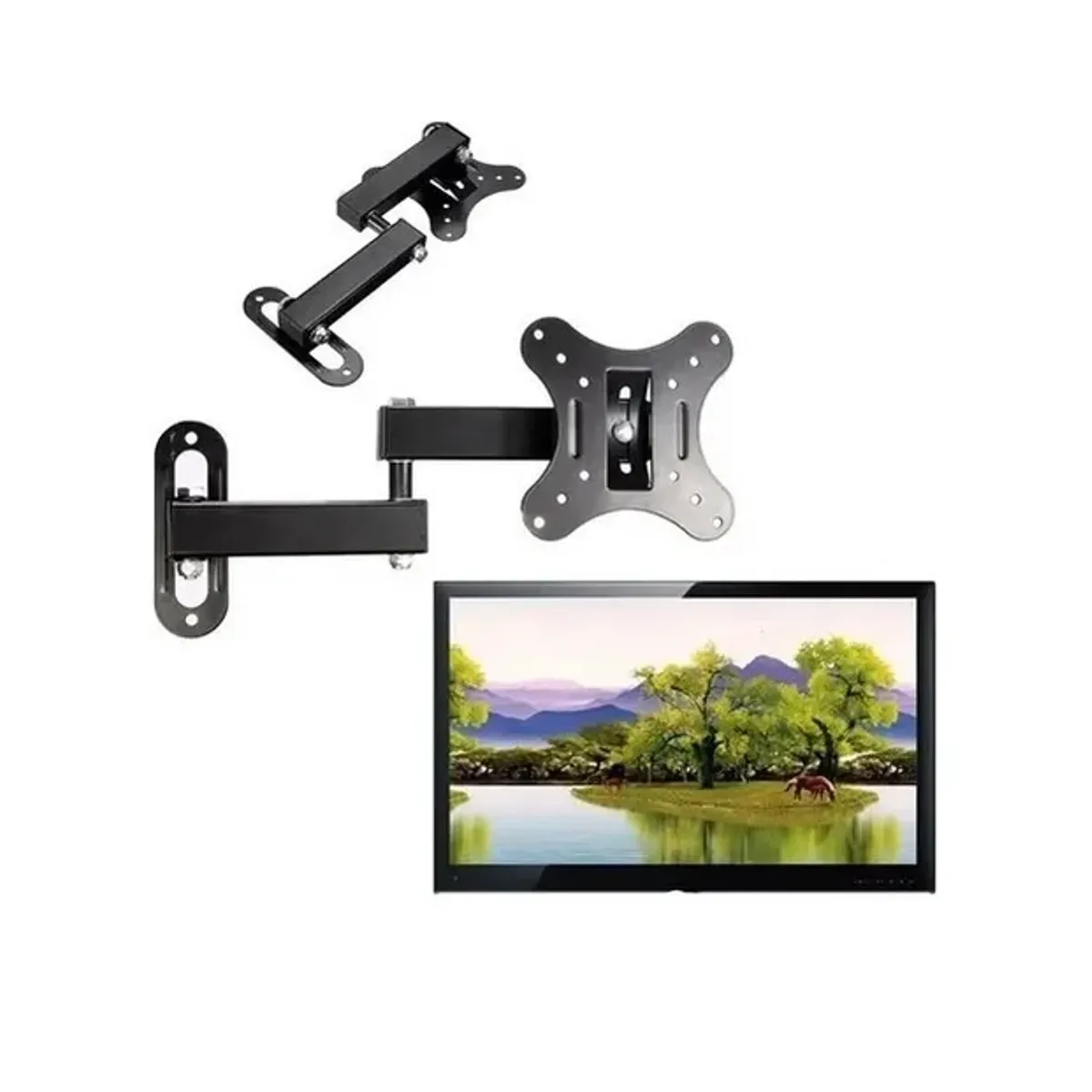 GENERICO - Soporte Tv Monitor Tipo Brazo 14-27 Pulgadas