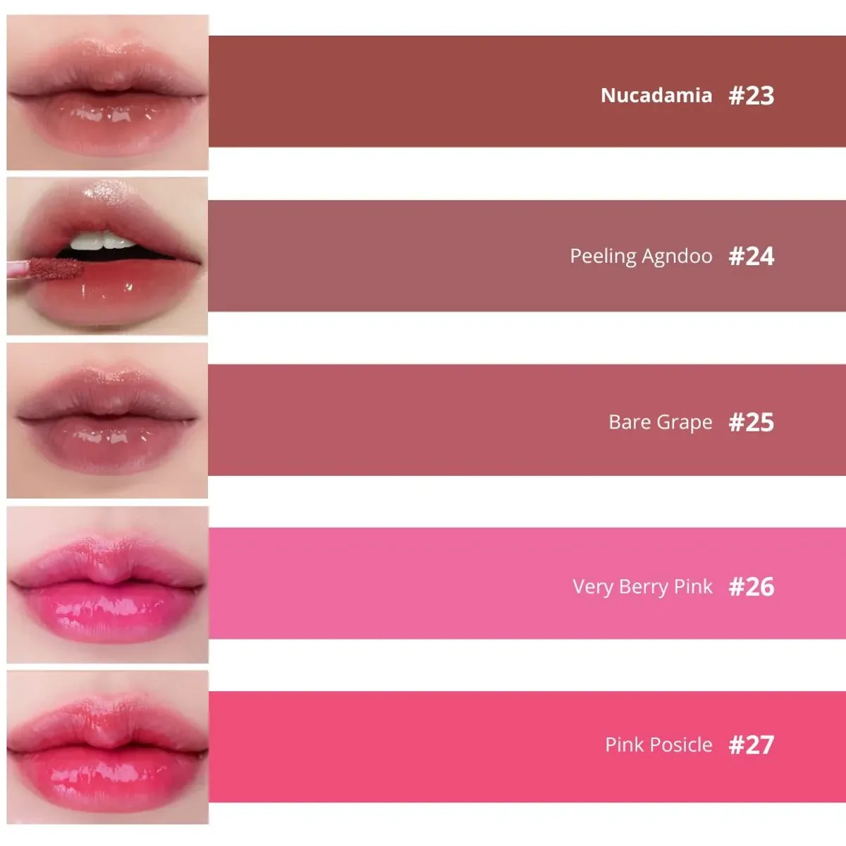 ROM&ND - Tinta Labial JUICY LASTING TINT - 26 VERY BERRY PINK