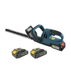 LUBABYCAS - Cortasetos Eléctrico Inalámbrico 18 800W Con 2 Baterías F03