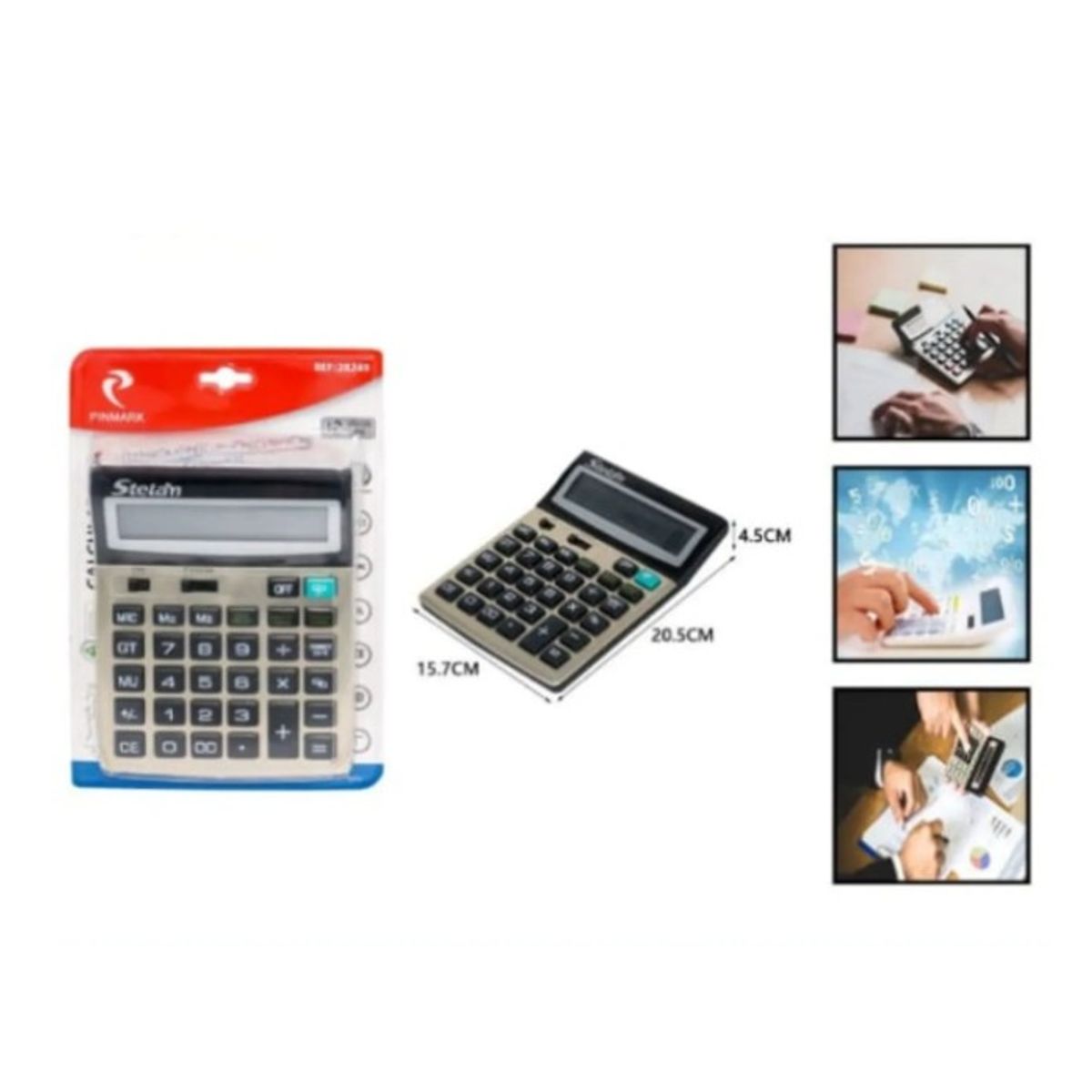 GENERICO - Calculadora De Plastico Escolar Colores Surtidos