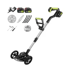 LUBABYCAS - Orilladora De Pasto Eléctrica 2 Baterías Más Accesorios A01
