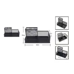 GENERICO - Organizador Compartimientos Para Lapices Papeleria