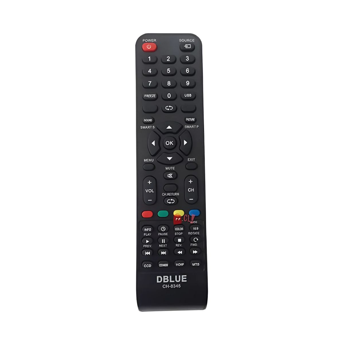 DBLUE - Control Remoto Para Tv Aoc Ch8345 - Ps