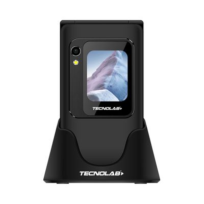 Dblue Celular Black Senior 4G Doble Pantallla 2.8 Negro 128