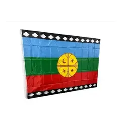 GENERICO - Bandera Mapuche Chilena Bandera Chile 120180 Tela