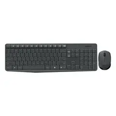 LOGITECH - Combo Teclado y Mouse Inalambrico MK235 USB
