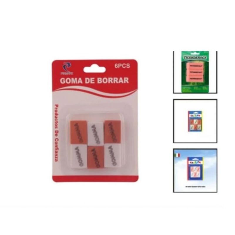 GENERICO - Goma De Borrar Articulo De Papeleria