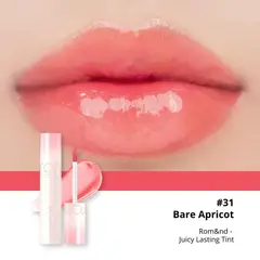 ROM&ND - Tinta Labial JUICY LASTING TINT - 31 BARE APRICOT