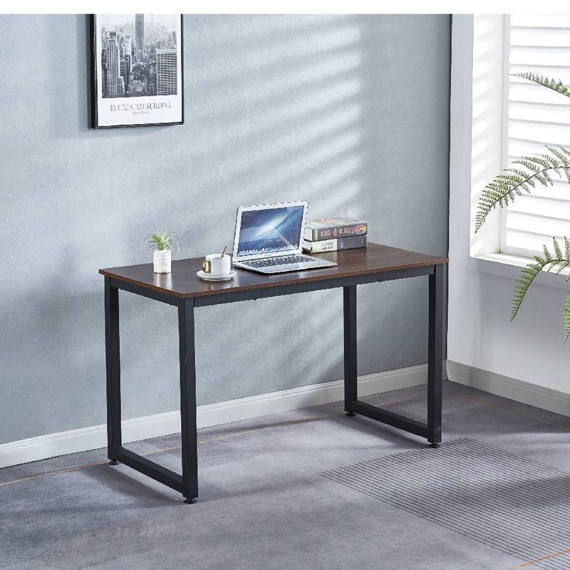GENERICO - Escritorio Industrial  Home Office Madera Oscura