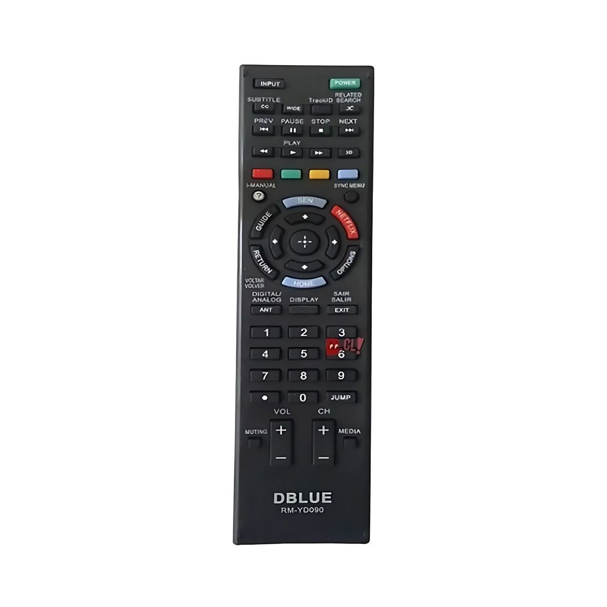 DBLUE - Control Remoto Para Tv Sony Smart Tv - Ps