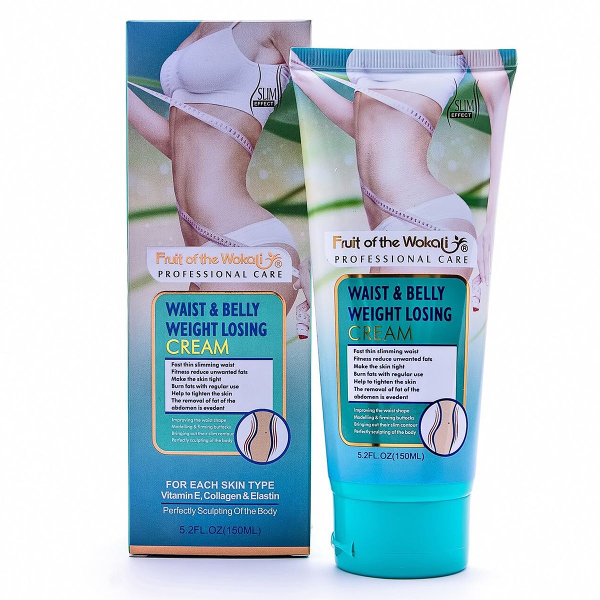 CREAM - Crema Reductora Adelgazante Para Abdomen Y Cintura