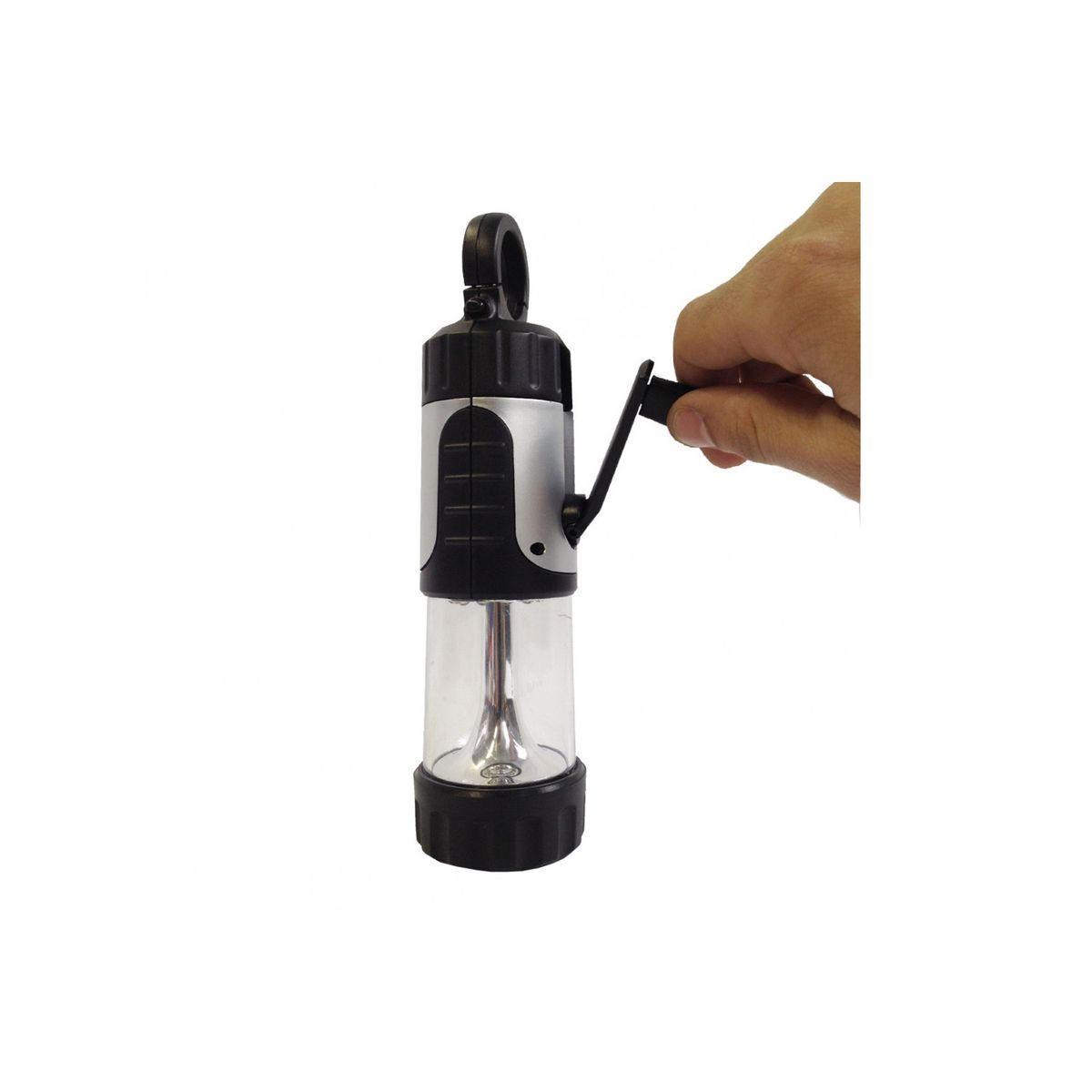 DBLUE - Linterna Led Y Lampara Recargable Con Dinamo - Ps