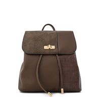Mochila conce mediana café oscuro