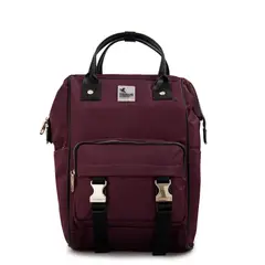TRINUS - Mochila grande gina burdeo