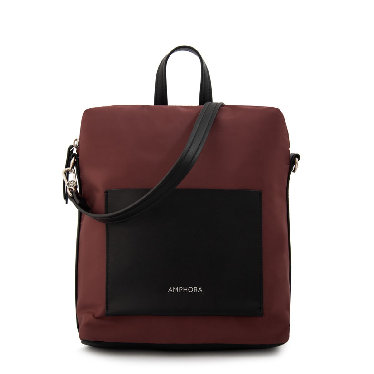 AMPHORA - Mochila galit mediana burdeo