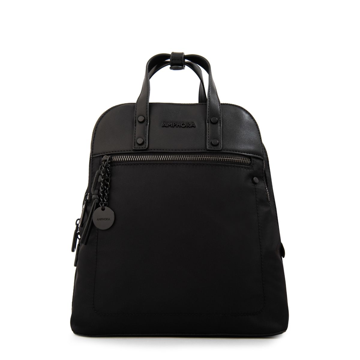 AMPHORA - Mochila paula mediana negro especial