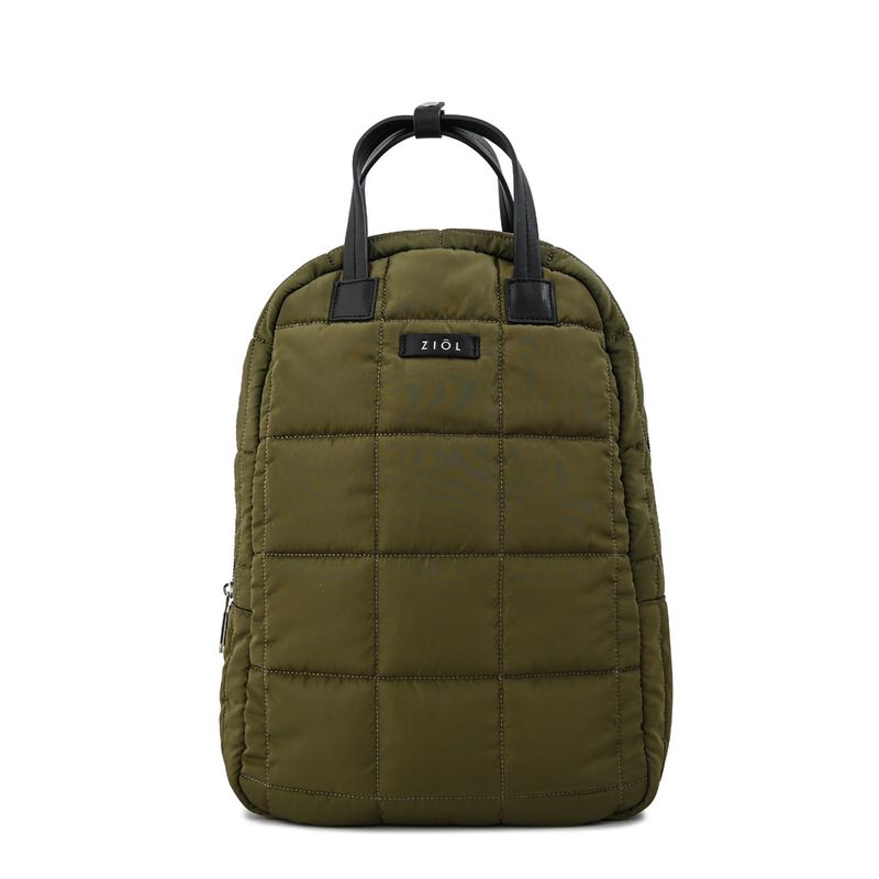 ZIOL - Mochila pequeña nacha verde oliva
