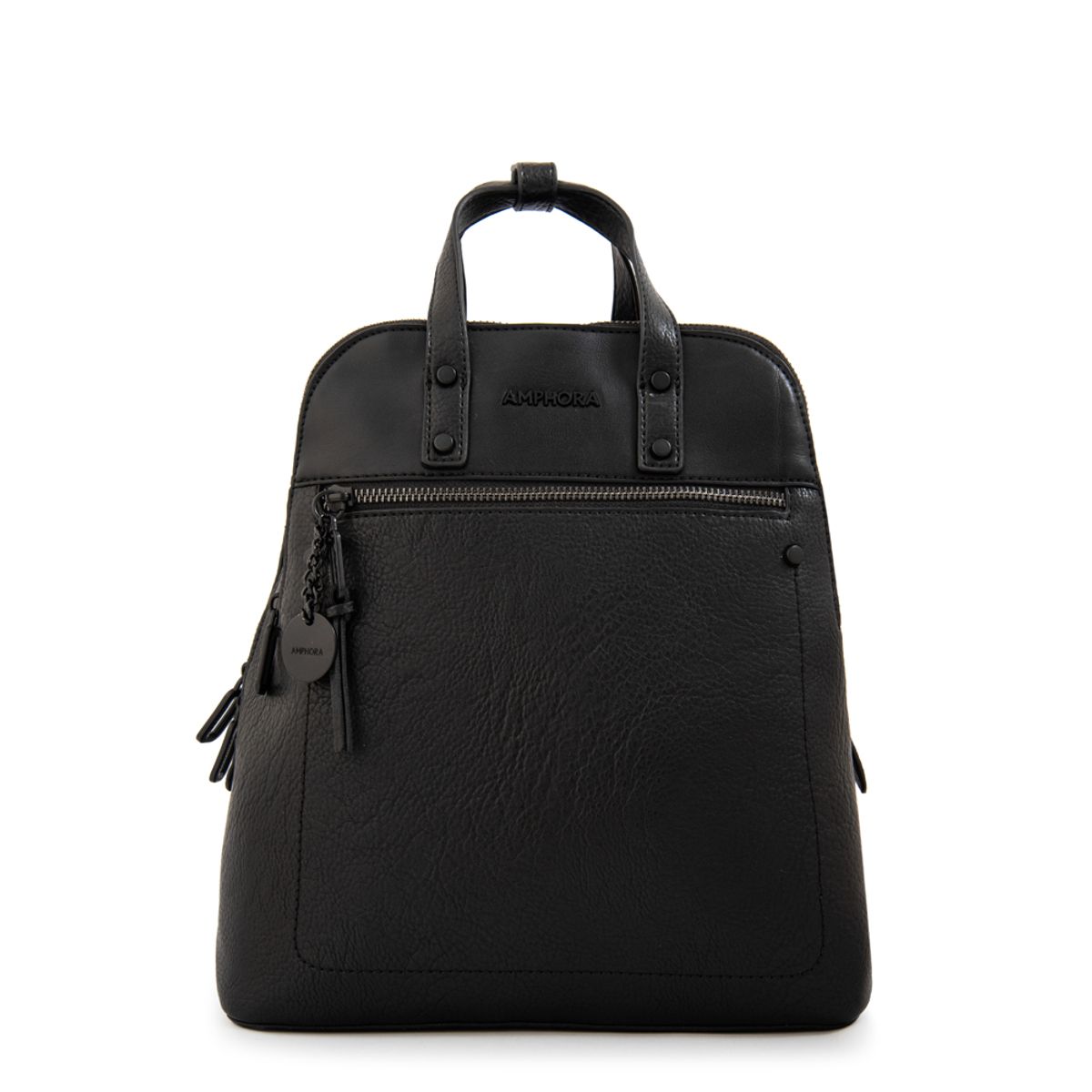 AMPHORA - Mochila paula mediana negro
