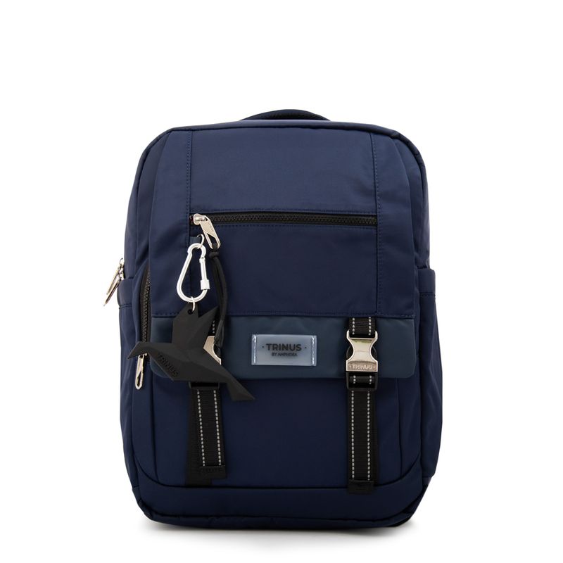 TRINUS - Mochila travel grande dania azul oscuro