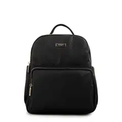 AMPHORA - Mochila manchester mediana negro especial