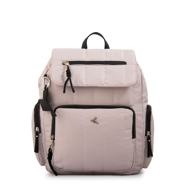 TRINUS - Mochila porta notebook grande lizel blanco crudo