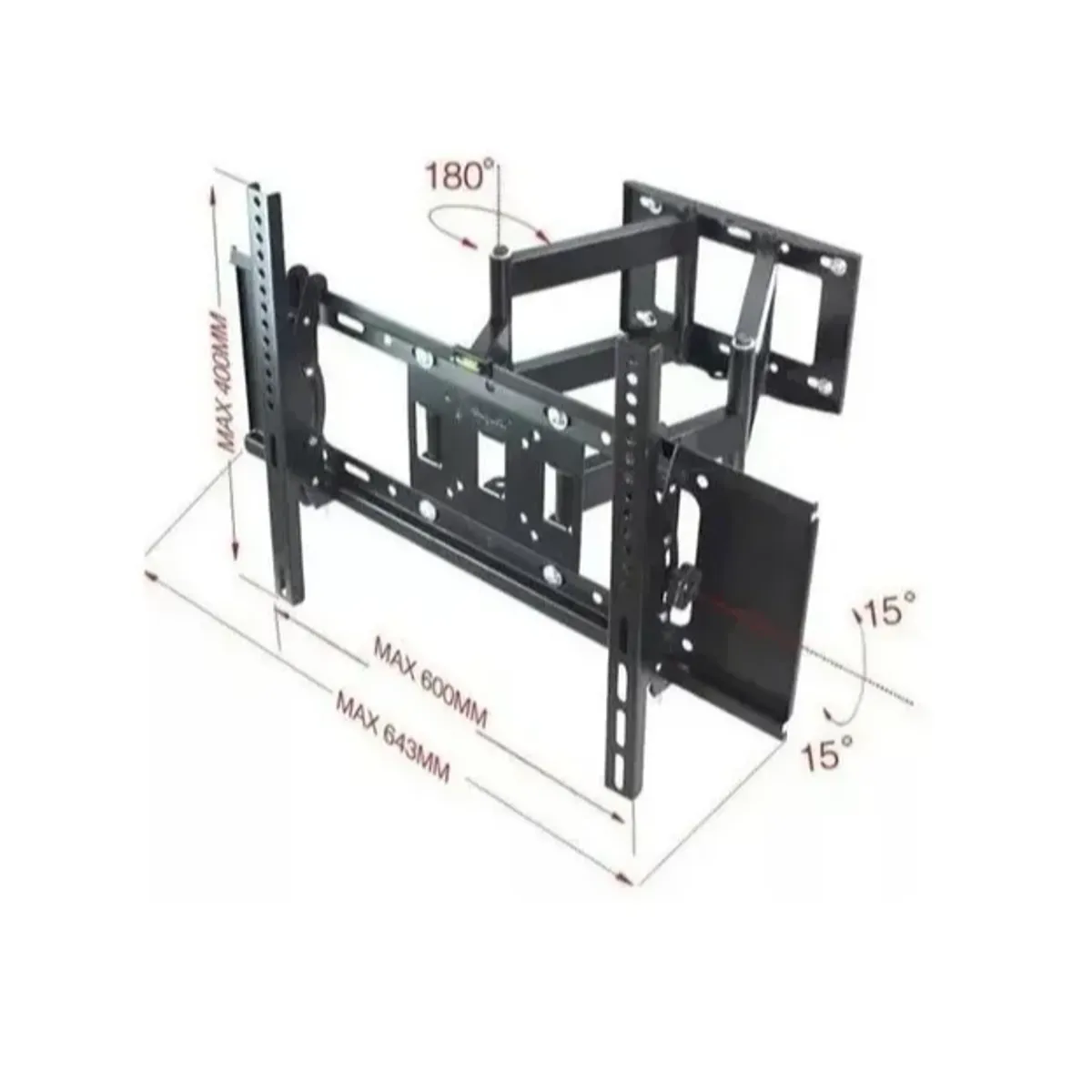 GENERICO - Soportes Tv Soporte Tv Movil Doble Brazo 32 Hasta 70
