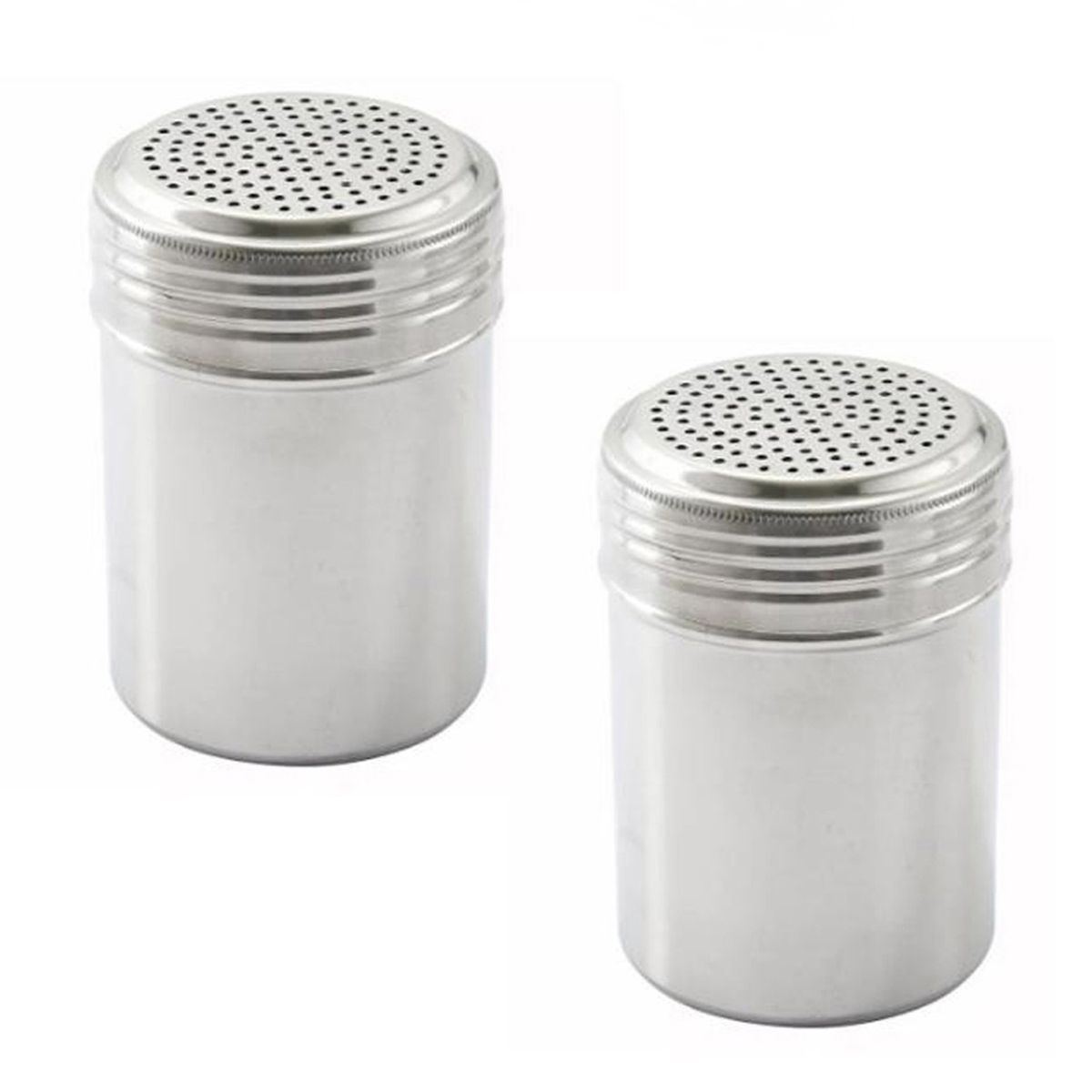 GENERICO - Salero Sin Mango 10 Oz Acero Set 2 unidades