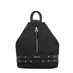 AMPHORA - Mochila mediana bondi Negro especial