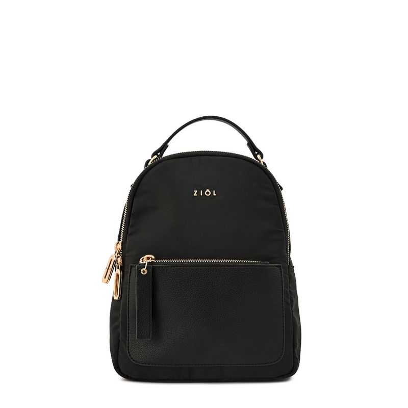 ZIOL - Mochila pequeña daisy negro