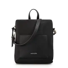AMPHORA - Mochila mediana galit negro