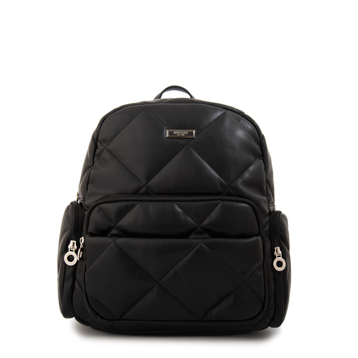 AMPHORA - Mochila laurie mediana negro especial