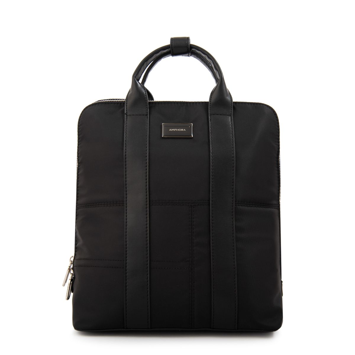 AMPHORA - Mochila renate mediana negro especial