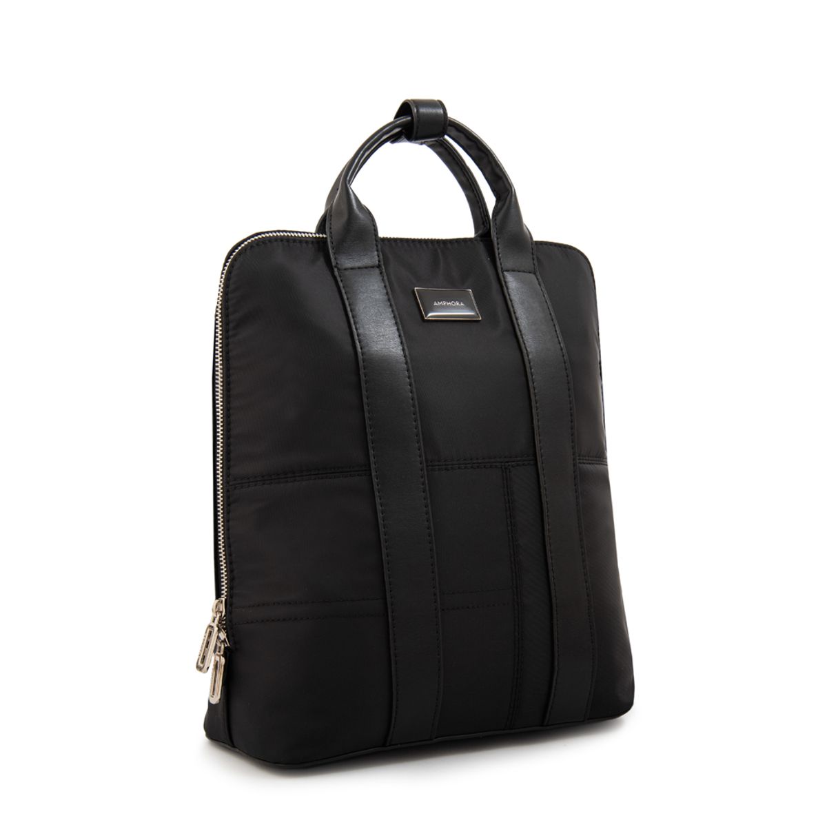 AMPHORA - Mochila renate mediana negro especial